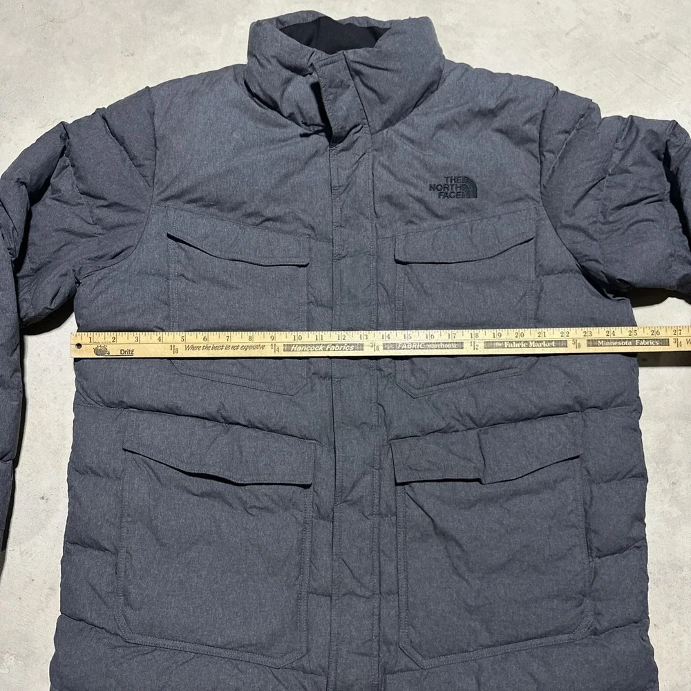 The North Face Far Northern 550 Goose Down Jacket Men's XL Grey Full Zip